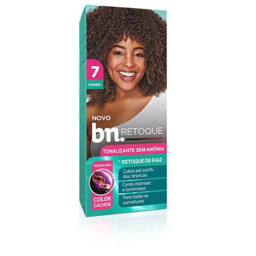 Tonalizante Louro 7.0 Sem Amônia 90g | bn.Cachos